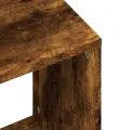 Tables basses gigognes 2 pcs chêne fumé bois d'ingénierie