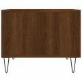 Tables basses 2 pcs chêne marron 50x50x40 cm bois d'ingénierie