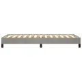 Cadre de lit Gris clair 90x190 cm Velours