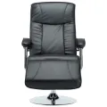Fauteuil TV Noir Similicuir