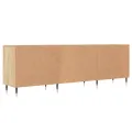 Meuble TV chêne sonoma 150x30x50 cm bois d'ingénierie