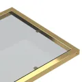 Table d'appoint pour ordinateur Noir 50x35x65 cm Verre trempé