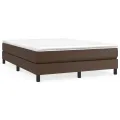 cadre de lit Marron 140x200 cm Similicuir