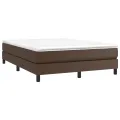 cadre de lit Marron 140x200 cm Similicuir