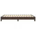 cadre de lit Marron 140x200 cm Similicuir