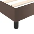 cadre de lit Marron 140x200 cm Similicuir