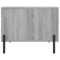 Table basse Sonoma gris 50x50x40 cm Bois d'ingénierie