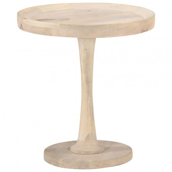 Table d'appoint Ø50x55 cm Bois de manguier massif