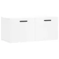 Armoire murale blanc 80x36,5x35 cm bois d'ingénierie