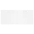 Armoire murale blanc 80x36,5x35 cm bois d'ingénierie