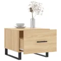 Tables basses 2 pcs chêne sonoma 50x50x40 cm bois d'ingénierie