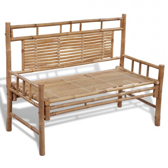 Banc de jardin 120 cm Bambou