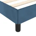 Cadre de lit Bleu foncé 180x200 cm Velours