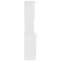 Buffet ALTA blanc 77x35x165 cm bois massif de pin