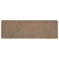 Tapis d'escalier 15 pcs Tissu aiguilleté 65x21x4 cm Crème