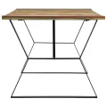 Table de salle à manger 180x90x76cm Bois de récupération solide