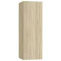 Ensemble de meuble TV 3 pcs Chêne sonoma Aggloméré
