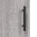 Table basse sonoma gris 90x50x40 cm bois d'ingénierie
