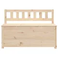 Banc 110x41x76,5 cm Bois de pin massif