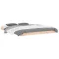 Cadre de lit 140x190 cm bois de pin massif