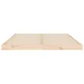 Cadre de lit 140x190 cm bois de pin massif