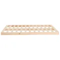 Cadre de lit 140x190 cm bois de pin massif