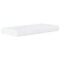 Lit de jour avec matelas jaune 100x200 cm velours