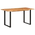 Table de salle à manger 140x70x76 cm Bois d'acacia solide