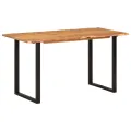 Table de salle à manger 140x70x76 cm Bois d'acacia solide