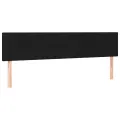 cadre de lit avec matelas Noir 180x200 cm Tissu