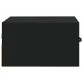 Tables de chevet murales 2 pcs Noir 35x35x20 cm