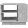 Table basse Gris béton 55x55x43 cm Aggloméré