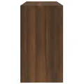 Bureau avec tiroir et armoire Chêne marron 100x40x73 cm