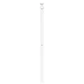 Tête de lit métal blanc 180 cm