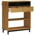 Table de bar FLAM 92x45x110 cm bois massif Pin
