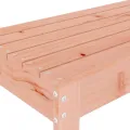 Banc de jardin 80x38x45 cm bois massif Douglas