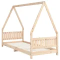 Cadre de lit pour enfants 80x200 cm bois de pin massif