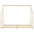 Cadre de lit pour enfants 90x200 cm bois de pin massif