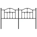 Tête de lit métal noir 180 cm