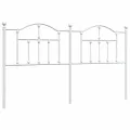 Tête de lit métal blanc 180 cm