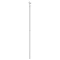 Tête de lit métal blanc 200 cm