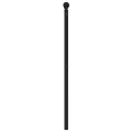 Tête de lit métal noir 200 cm