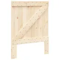 Tête de lit 80x104 cm bois massif de pin