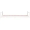 Cadre de lit pour enfants blanc 80x200 cm bois de pin massif