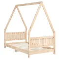 Cadre de lit pour enfant 80x160 cm bois de pin massif