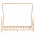 Cadre de lit pour enfant 80x160 cm bois de pin massif