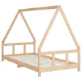 Cadre de lit pour enfant 90x190 cm Bois de pin massif