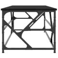 Table basse Noir 100x50x40 cm Bois d'ingénierie