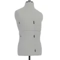 Mannequin de couture ajustable pour homme Gris Taille 37-45