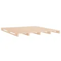 Lit de palette 140x200 cm bois de pin massif